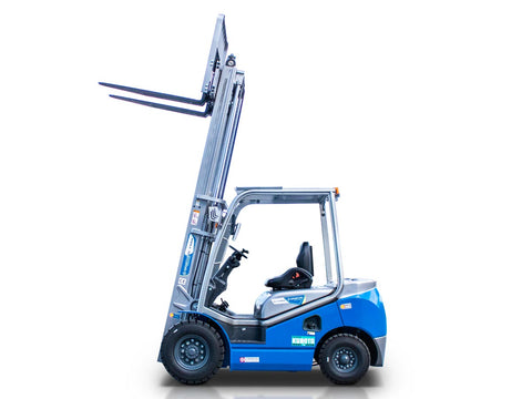 Κλάρκ 3.0Τ Kubota STAGE V diesel | Triplex 4500mm | υδραυλική πλάγια μετατόπιση | πιρούνια 1220mm FD30V-Kubota PRO