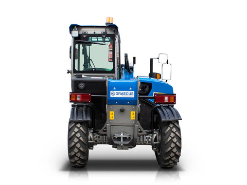 Τηλεσκοπικό ανυψωτικό περονοφόρο 4×4 4WD| Μέγιστη ανύψωση 4m| Ικανότητα φόρτωσης έως 1.4Τ| Υδροστατικό σαζμάν με επιλογή διεύθυνσης τύπου κάβουρα T13.4 Perkins