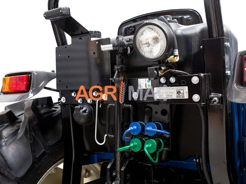 LS MT3.60 ROPS 72hp δενδροκομικό αμπελουργικό καινούριο τρακτέρ συνδυασμός με GRAECUS Τρυπάνι MT-H και δυο αρίδες MTA150&300
