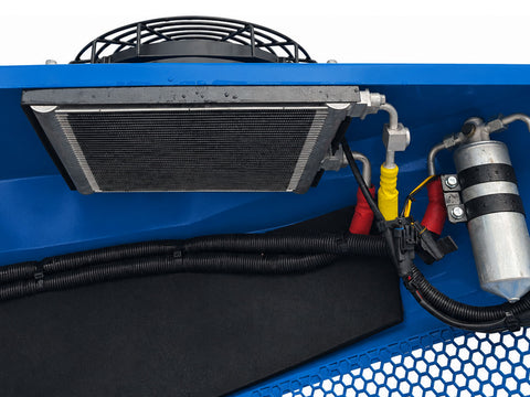 Μίνι εκσκαφέας με καμπίνα A/C 4T, Kubota Diesel, με περιστροφή στην μπούμα, πλαϊνούς μοχλούς χειρισμού και γραμμή σφύρας EB40C-PRO