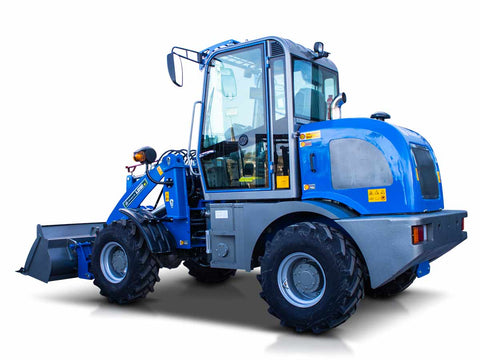 Σπαστός τροχοφόρος φορτωτής 4x4 4WD | Μέγιστη ανύψωση 3m | Ικανότητα φόρτωσης έως 1.6Τ | Καμπίνα A/C