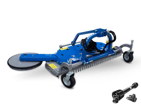 Χορτοκοπτικό με μονό τρελό υδραυλικά μετατοπιζόμενο MTS170-H