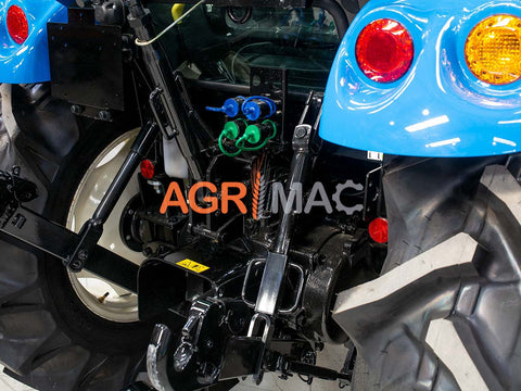 LS MT3.50 CABIN 60hp δενδροκομικό αμπελουργικό καινούριο τρακτέρ συνδυασμός με GRAECUS Τρυπάνι MT-H και δυο αρίδες MTA150&300