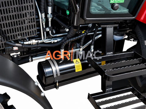 Τρακτέρ 4x4 με καμπίνα και Air Condition | 60 HP μέγιστη ισχύς | Τετρακύλινδρος κινητήρας Turbo | Συγχρονισμένη ρεβέρσα 8+8 | Αερόφρενα | HANWO 504 PRO CAB