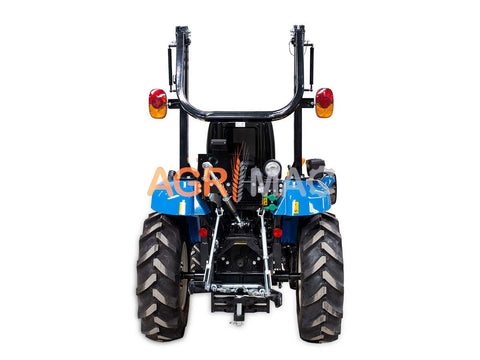 LS XJ25 30HP 4WD 1318cc 3 κύλινδρο δενδροκομικό αμπελουργικό τρακτέρ συνδυασμός με μπροστινό κουβά FL400pro