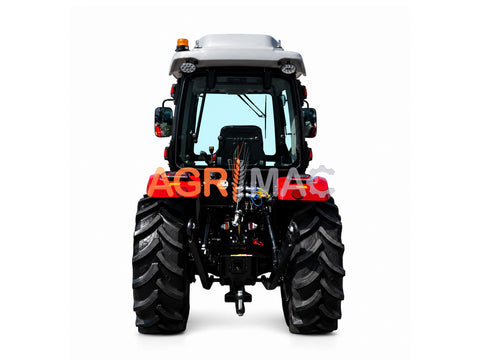 Τρακτέρ 4x4 με καμπίνα και Air Condition | 60 HP μέγιστη ισχύς | Τετρακύλινδρος κινητήρας Turbo | Συγχρονισμένη ρεβέρσα 8+8 | Αερόφρενα | HANWO 504 PRO CAB