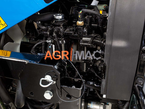 LS MT3.40 49HP 4WD 1879cc δενδροκομικό αμπελουργικό τρακτέρ συνδυασμός με GRAECUS Τρυπάνι MT-H και δυο αρίδες MTA150&300