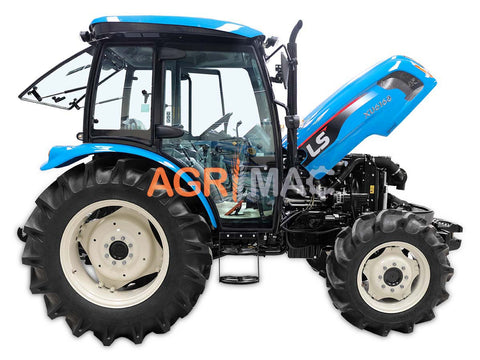 LS XU6168 Cab 84HP 4WD Mitsubishi TURBO δενδροκομικό-αμπελουργικό τρακτέρ καμπίνα συνδυασμός με GRAECUS FREZA B185
