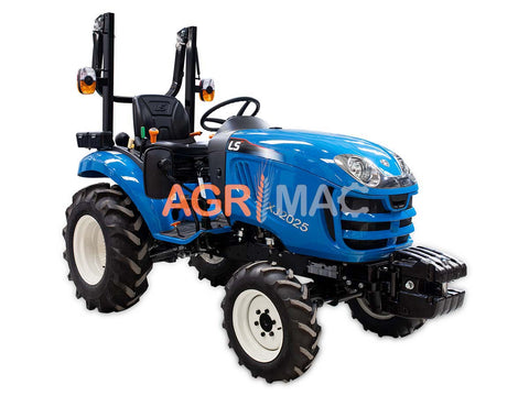 LS XJ25 30HP 4WD 1318cc 3 κύλινδρο δενδροκομικό αμπελουργικό τρακτέρ συνδυασμός με μπροστινό κουβά FL400pro