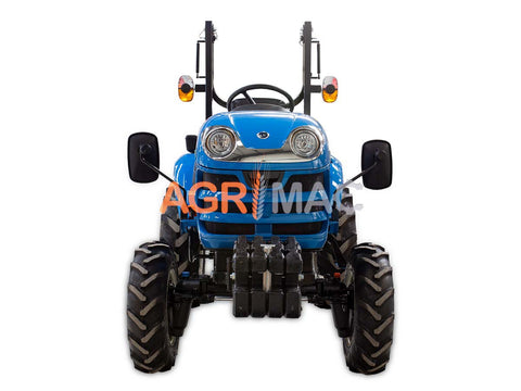 LS XJ25HST 30HP 4WD 1318cc 3 κύλινδρο δενδροκομικό αμπελουργικό τρακτέρ συνδυασμός με GRAECUS FREZA E105