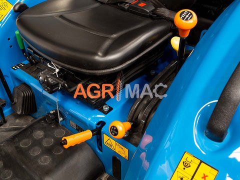 LS MT3.60 ROPS 72hp δενδροκομικό αμπελουργικό καινούριο τρακτέρ συνδυασμός με GRAECUS Τρυπάνι MT-H και δυο αρίδες MTA150&300