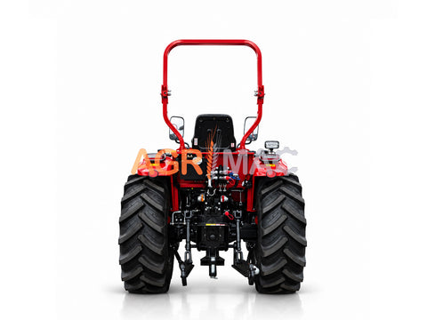 Τρακτέρ 4x4 ROPS | 60 HP μέγιστη ισχύς | Τετρακύλινδρος κινητήρας Turbo | Συγχρονισμένη ρεβέρσα 8+8 | Αερόφρενα | HANWO 504 PRO ROPS